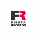 Fiesta Records Logo in Schwarz und Pink mit den Buchstaben ‚FR